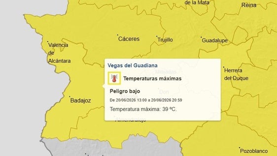 Fin de semana de calor extremo con alertas amarilla y naranja