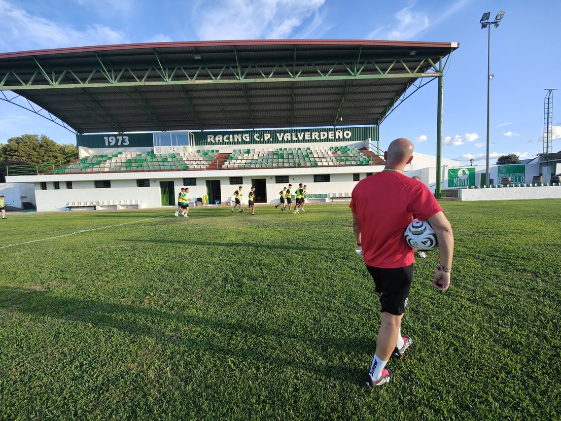 Primeros entrenamientos del Racing CP Valverdeño