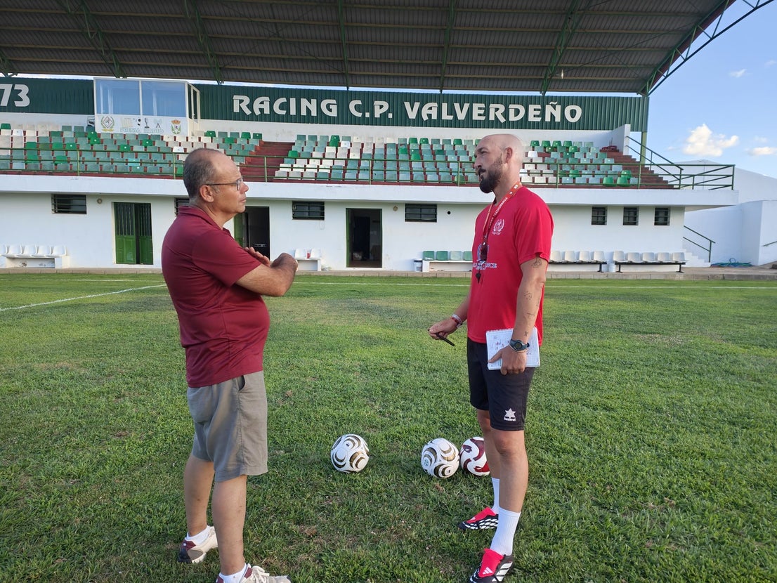 Primeros entrenamientos del Racing CP Valverdeño