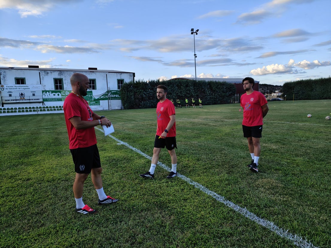 Primeros entrenamientos del Racing CP Valverdeño