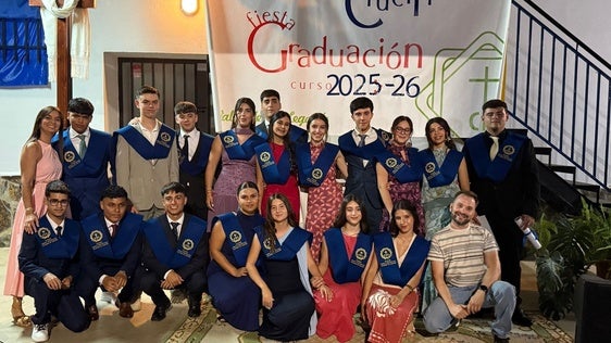 Protagonistas de la graduación