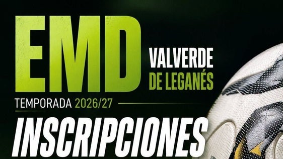 Abiertas las inscripciones para los equipos de fútbol base de la temporada 2026-2027