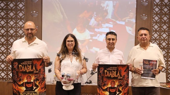 Presentación de la Fuga de la Diabla en la Diputación de Badajoz
