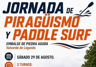 Este sábado hay jornada de piragüismo y paddle surf en Piedra Aguda