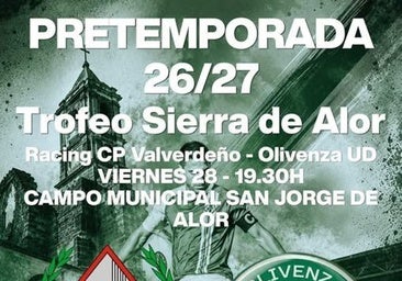 El Racing afronta esta tarde las semifinales del Trofeo Sierra de Alor