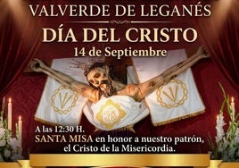 Valverde despide el verano celebrando el Día del Cristo