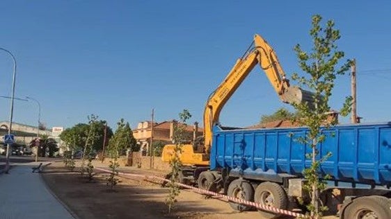 Durante los trabajos