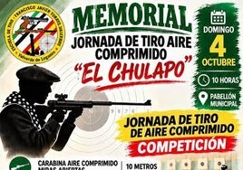 Este domingo es la jornada de tiro de aire comprimido