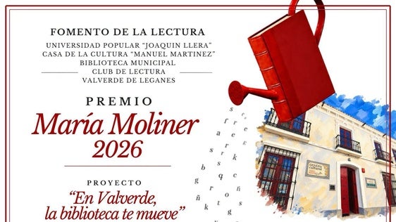 Valverde finaliza entre los diez mejores proyectos en los Premios María Moliner 2026
