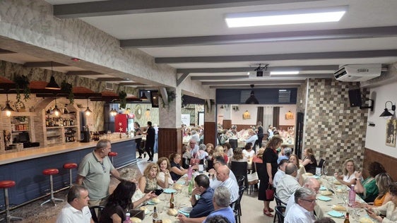 Durante la cena