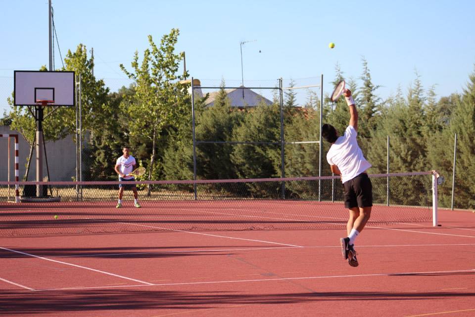 Partido de tenis durante la temporada pasada