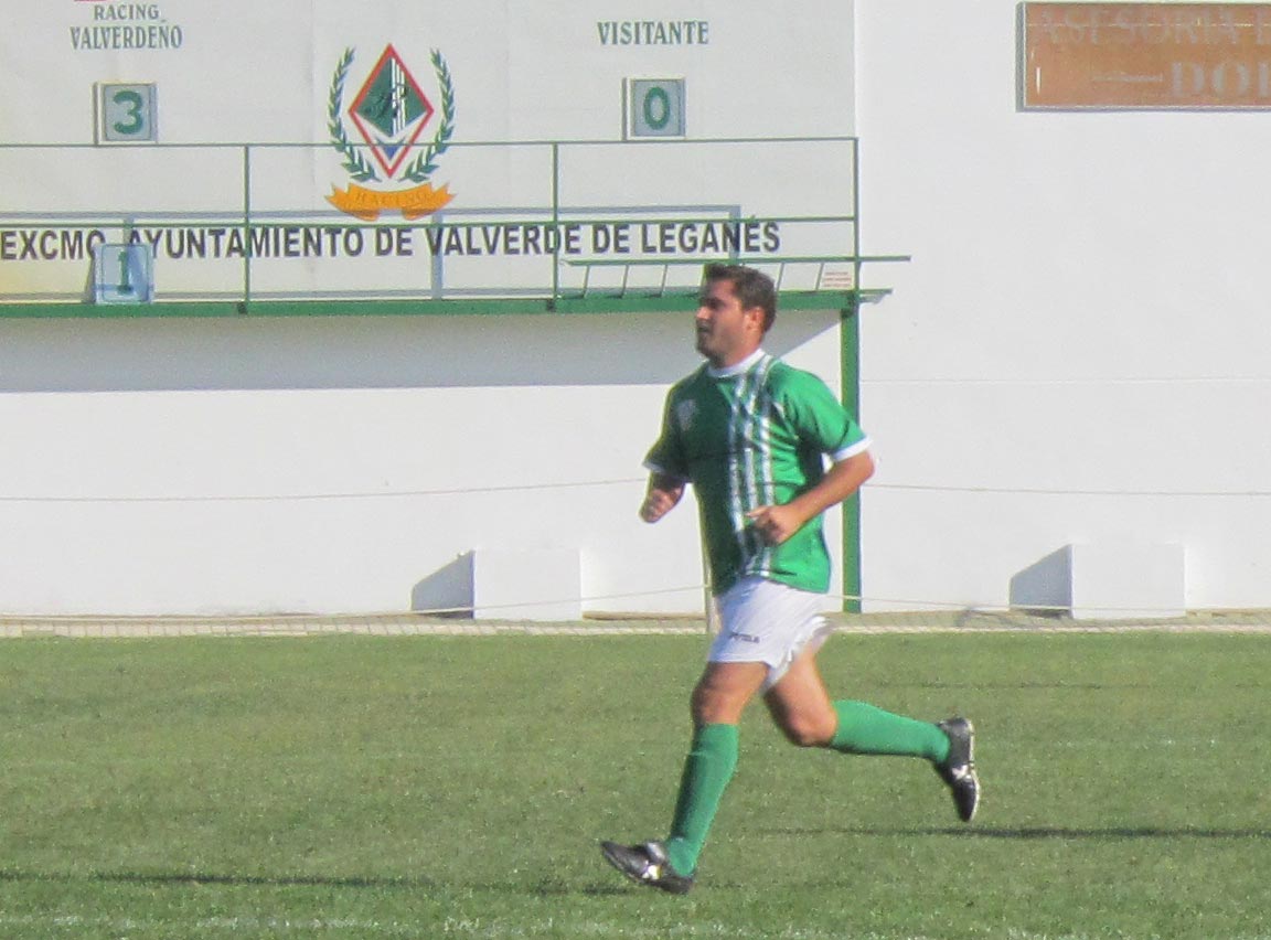Juan "Pegote", autor del gol de la victoria valverdeña