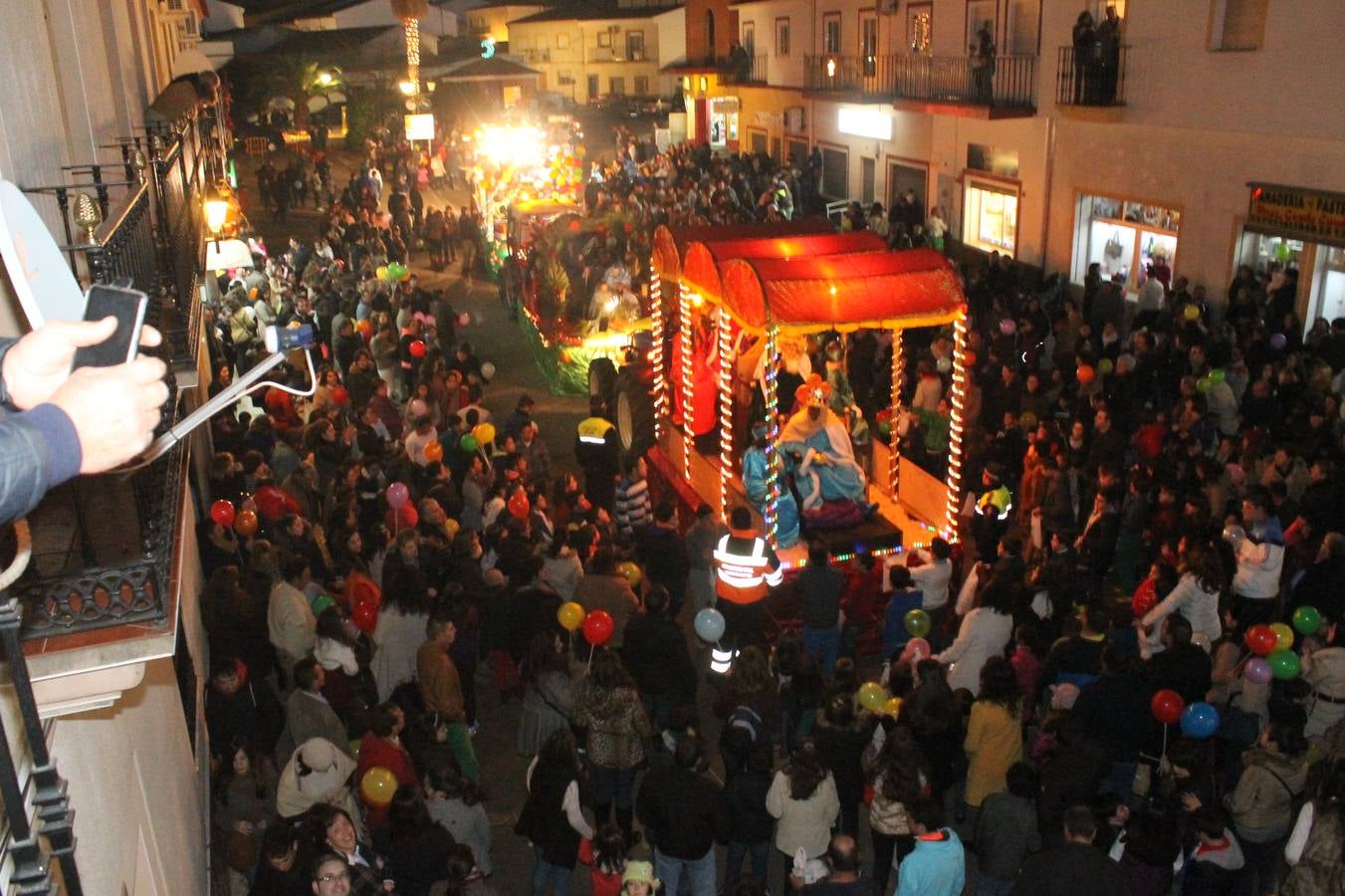 Carroza de los Reyes Magos de las pasadas navidades