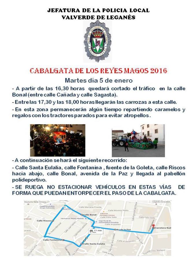 Mapa del recorrido