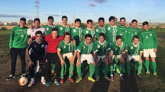 Plantilla que viajó a Badajoz para enfrentarse a la EF Benfica