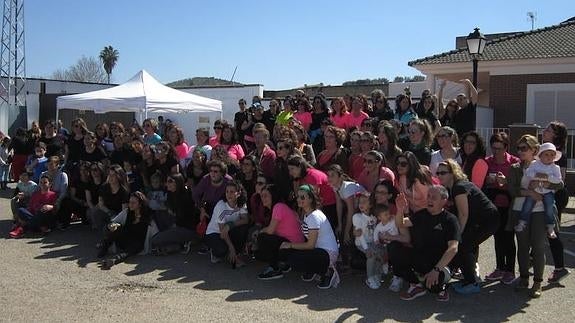 Mujeres participantes en la actividad