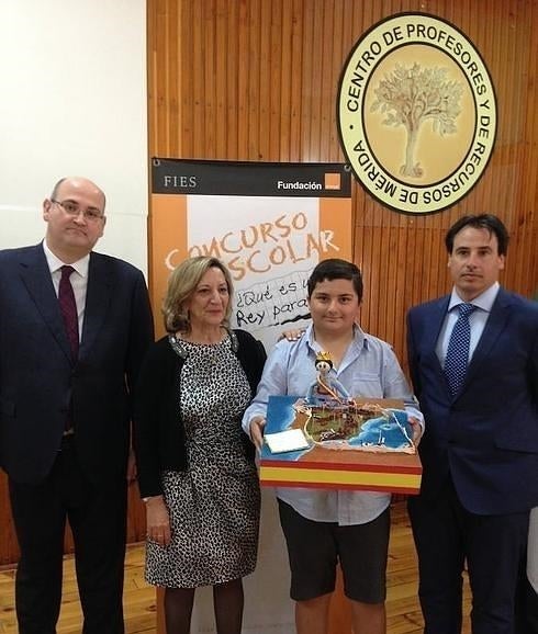 Gonzalo Borrallo representará a Extremadura en la audiencia a los ganadores de 'Qué es un Rey para ti'