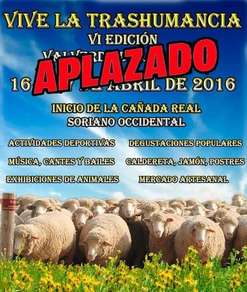 Se aplaza la celebración de la Trashumancia