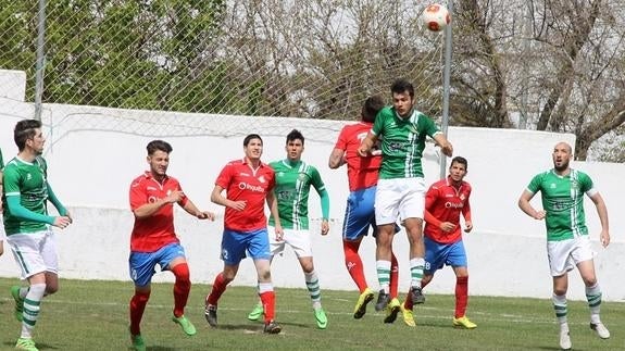 Partido del Racing contra el Guareña de la jornada anterior