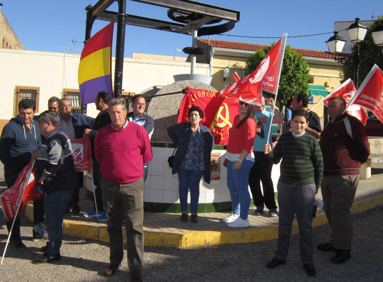 Concentración en el Llano del Lagar