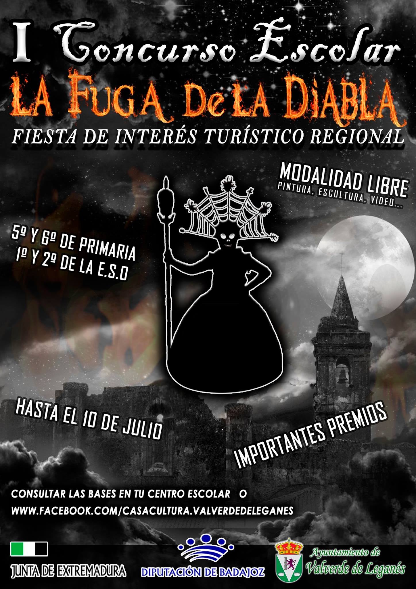 Convocado el I Concurso Escolar “La Fuga de la Diabla”