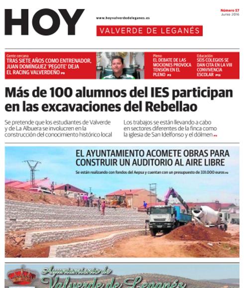 En la calle la edición número 57 de HOY Valverde de Leganés