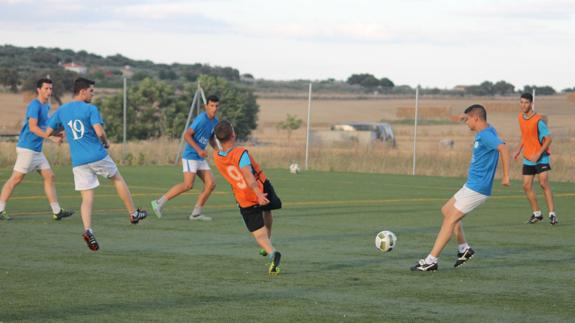 Encuentro de fútbol 7
