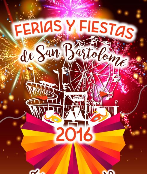 Cartel de las Ferias y Fiestas de San BartoloméAlba R.M.