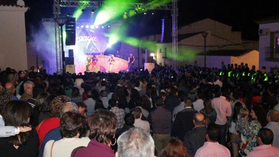 Concierto de Soraya en Fevalpop 2015