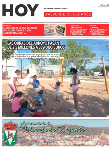 En la calle la edición número 61 de HOY Valverde de Leganés