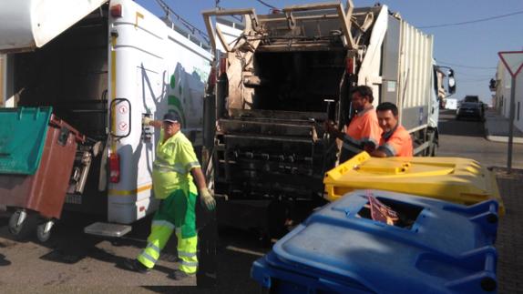 Limpieza de los contenedores