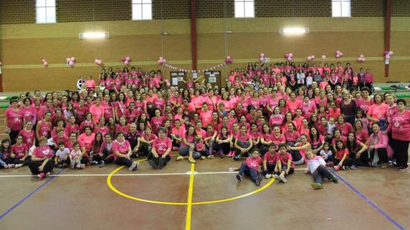 Participantes en la máster class deportiva