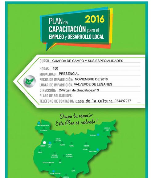 Inscripciones abiertas para el curso de guarda de campo y sus especialidades
