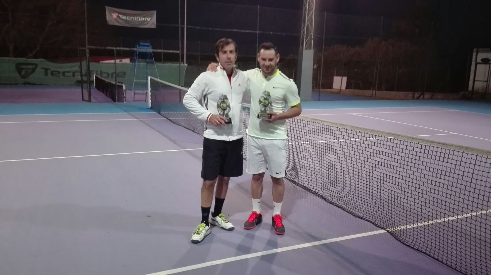 Félix Jaime y Sebastián Soriano, finalistas en la Copa Máster de tenis