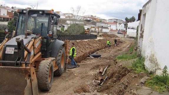 Obras que se están realizando