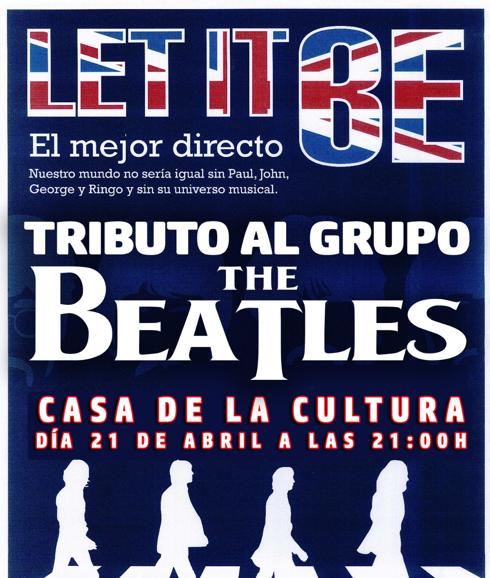 Este viernes habrá un tributo a The Beatles en la Casa de la Cultura