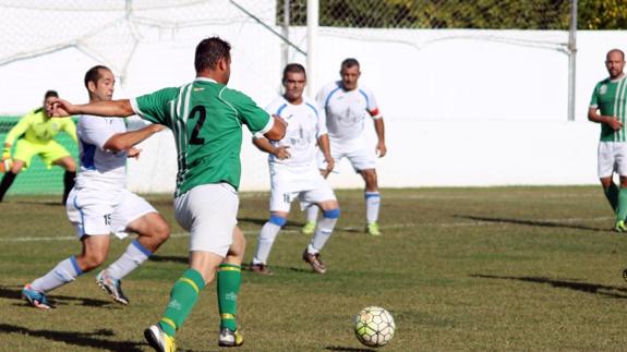 Miguel, autor del gol valverdeño