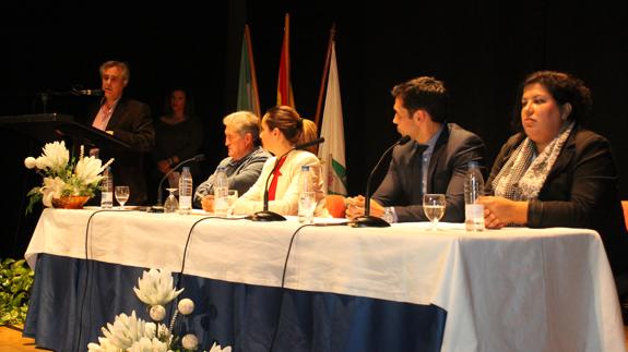 Intervención del alcalde de Valverde, Baldomero Jimeno