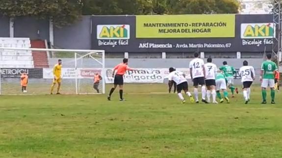 Gol de José Mari de penalti