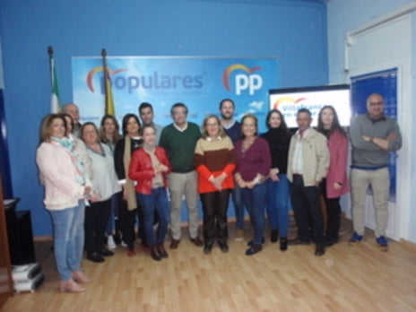 Candidatura del Partido Popular de Villafranca para las Elecciones Municipales del 28 de abril. 
