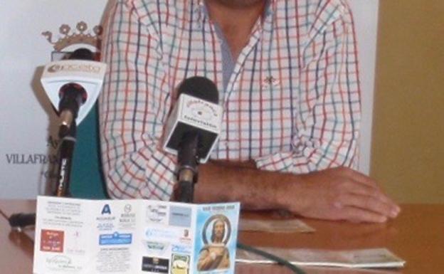 José Manuel Rama Moya, candidato a la alcaldía de Villafranca de los Barros. 