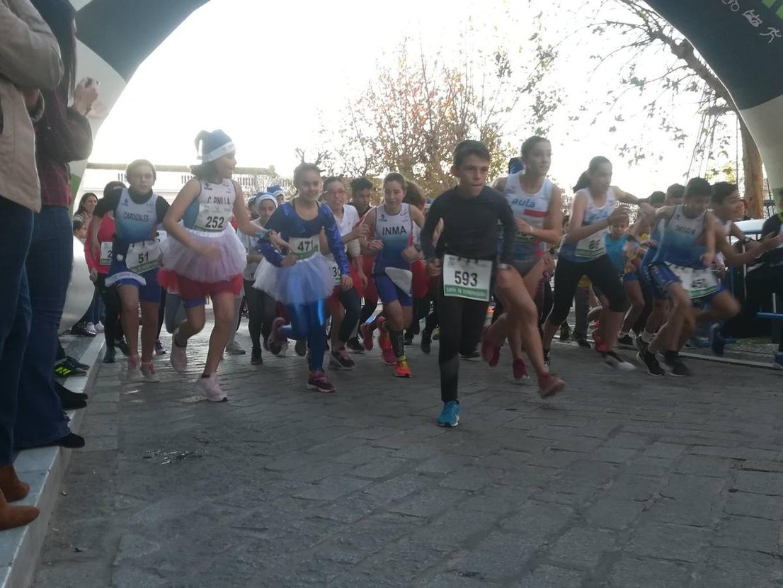 Inicio de la VII San Silvestre Villafranca 
