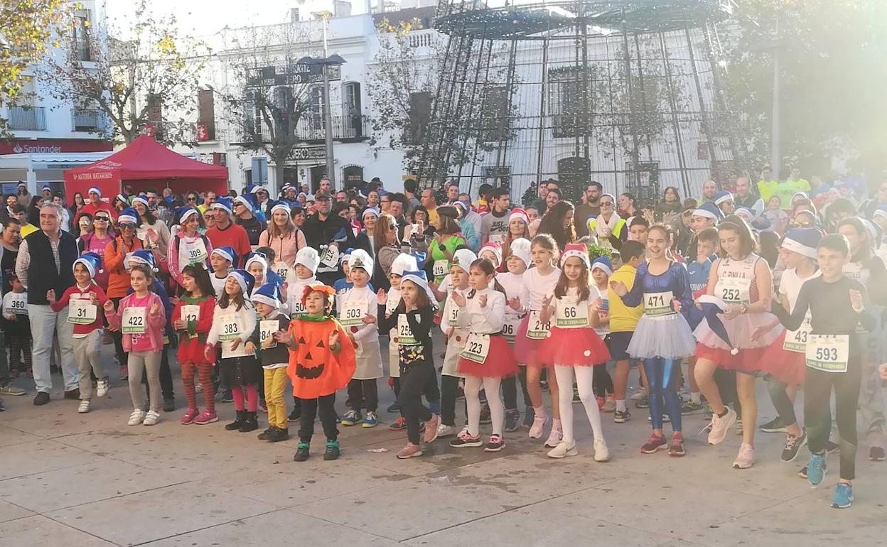 Inicio de la edición séptima de San Silvestre en Villafrancai