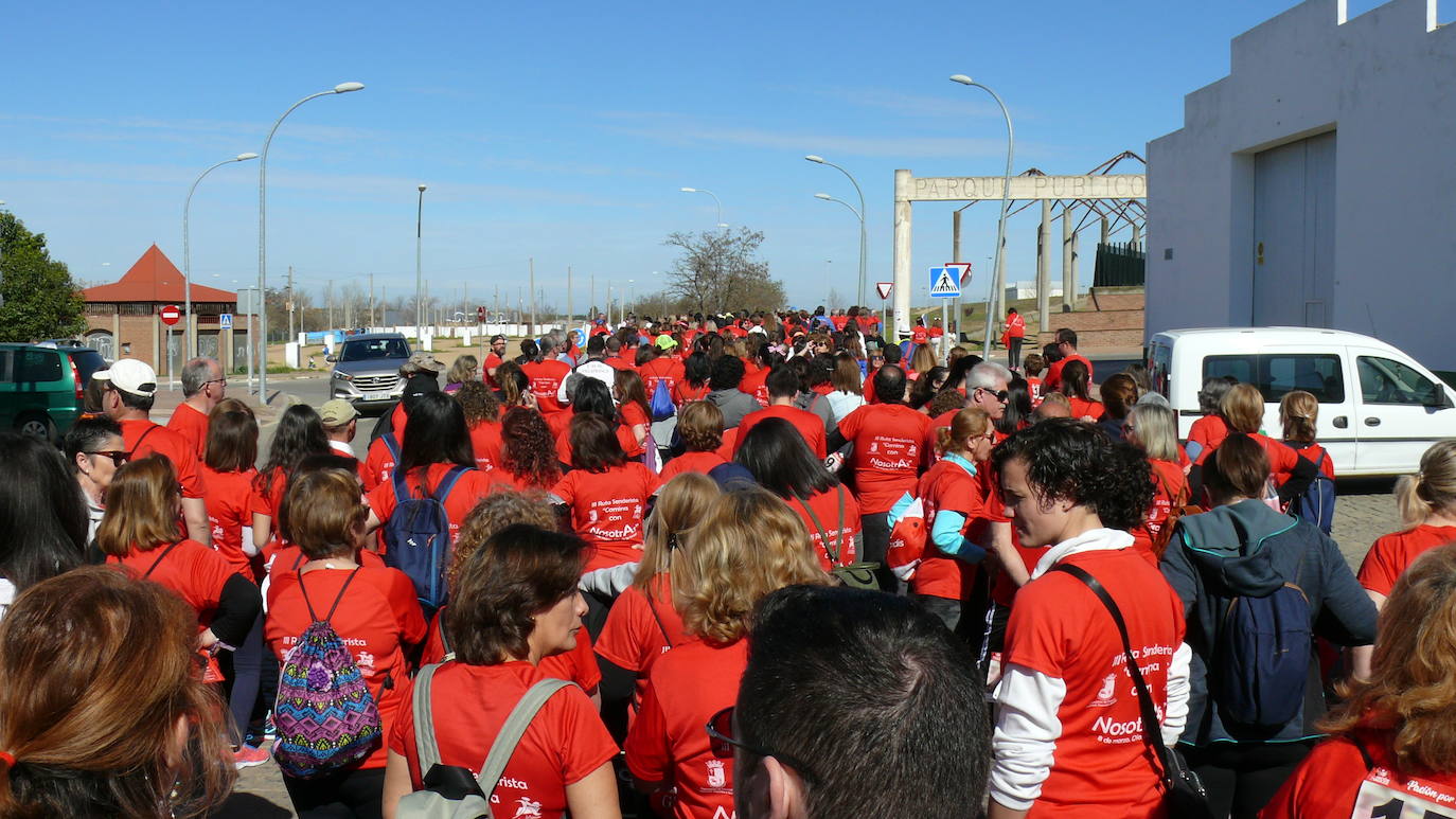 Foto de familia de la ruta antes de partir a la Plaza de Toros 