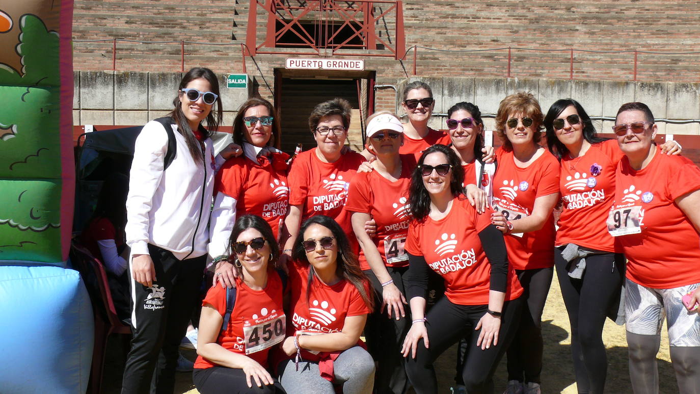 Foto de familia de la ruta antes de partir a la Plaza de Toros 