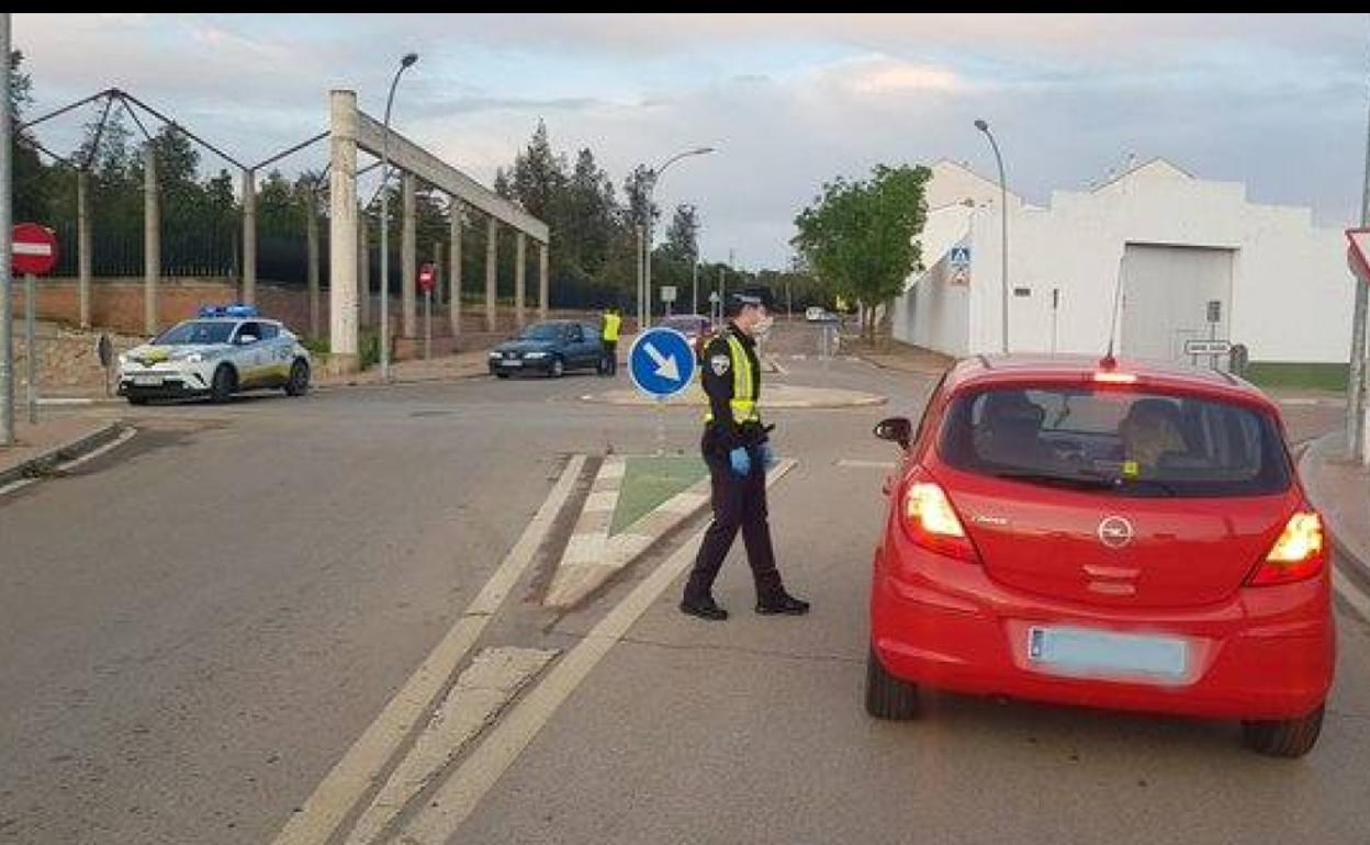 La Policía Local levantó una reunión familiar este pasado fin de semana en Villafranca