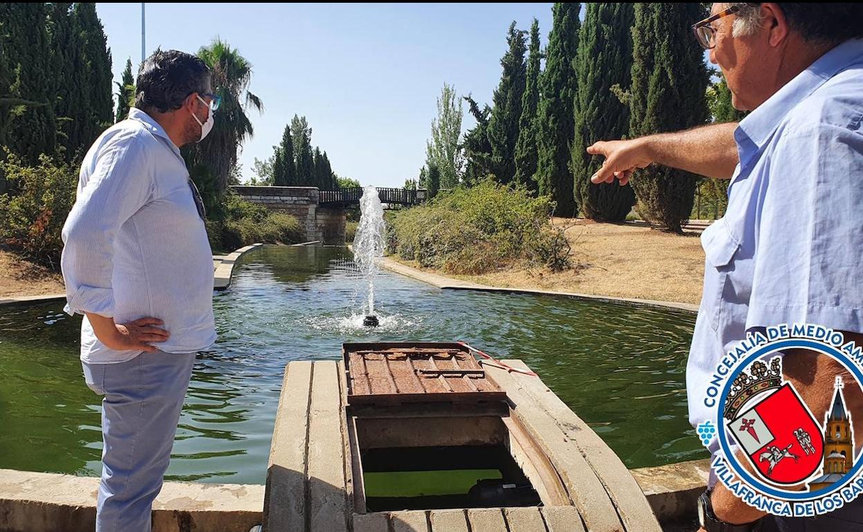 La nueva tubería del Parque Público ahorrará más de medio millón de litros de agua potable