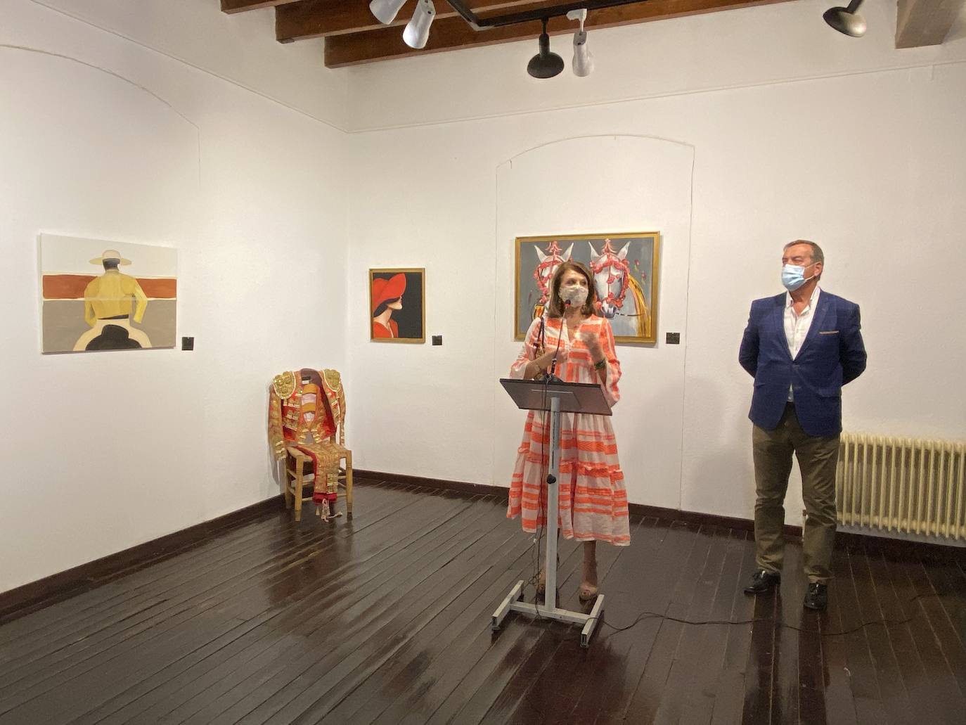 Fotos: Exposición taurina &quot;Tarde de Gloria&quot; de Toña Chachón