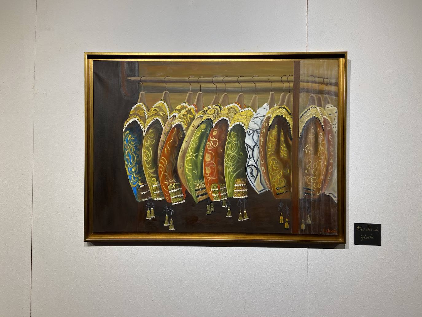 Fotos: Exposición taurina "Tarde de Gloria" de Toña Chachón