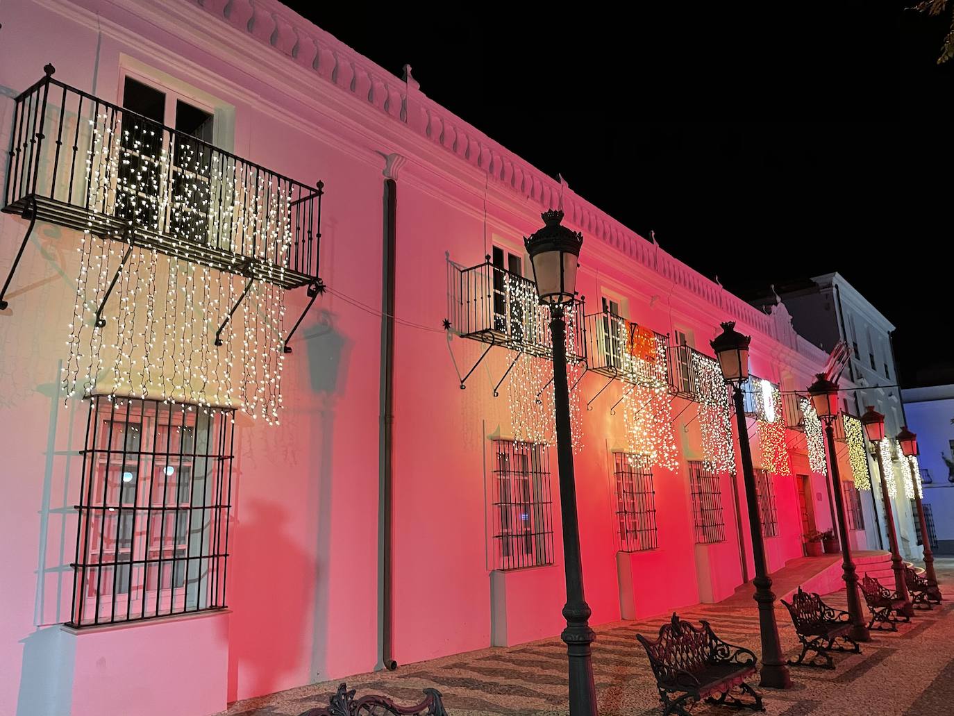 Fotos: La iluminación navideña inunda Villafranca